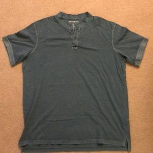 Eddie Bauer Half Button Shirt XLT